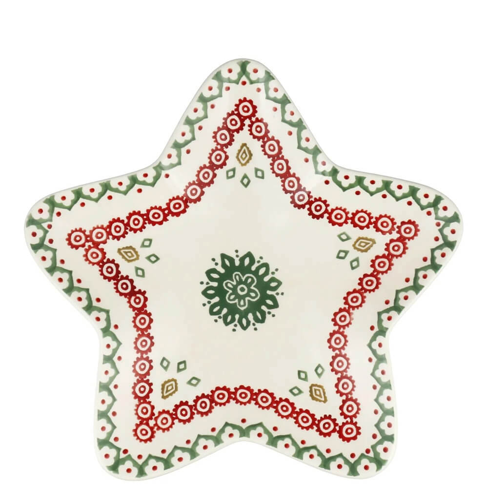 Emma Bridgewater Christmas Joy Medium Star Plate